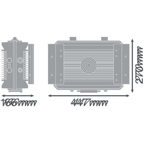 FLOODLIGHT MAX POWER SUPPLY 1200W WAL image 2