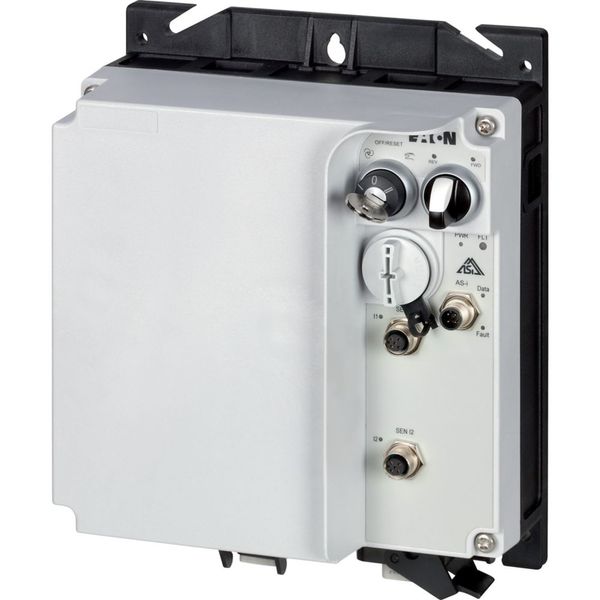 Reversing starter, 6.6 A, Sensor input 2, 230/277 V AC, AS-Interface®, S-7.4 for 31 modules, HAN Q5 image 19