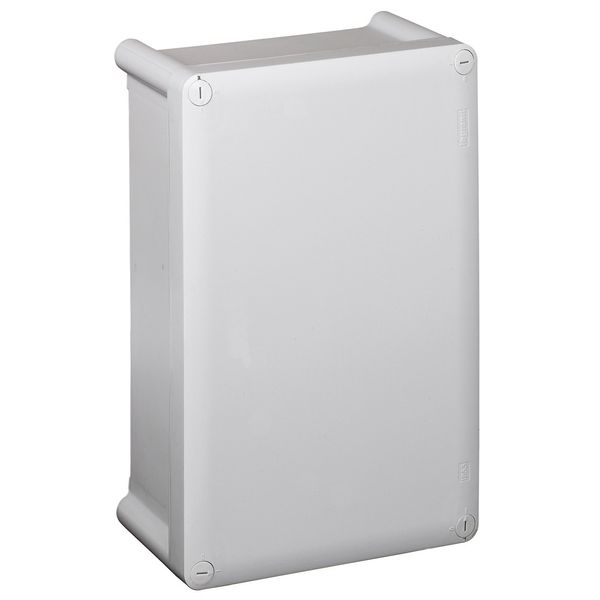 Industrial box - plastic - IP 55 - IK 07 - opaque cover - 220x170x86 mm image 1