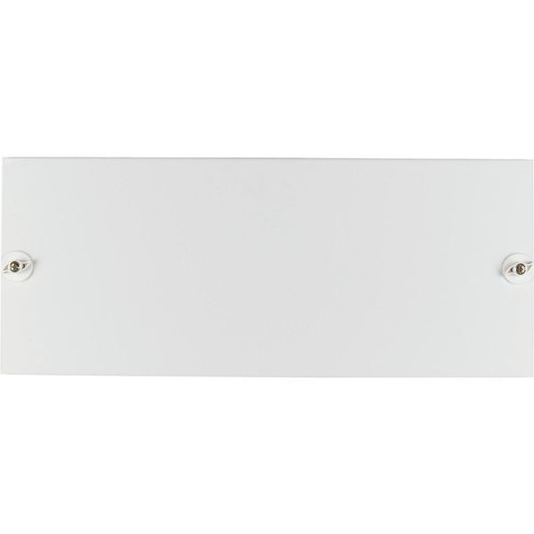 Front plate blind for 33 Module units per row, 1+ rows, white image 2