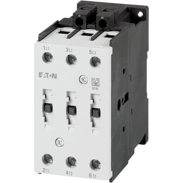 Contactor, 3 pole, 380 V 400 V: 22 kW, 24 V DC, DC operation, Screw terminals image 3