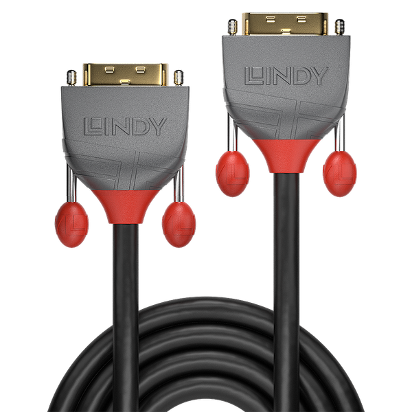 20m DVI-D SLD Dual Link Cable, Anthra Line DVI-D Dual Link Male to Male image 2