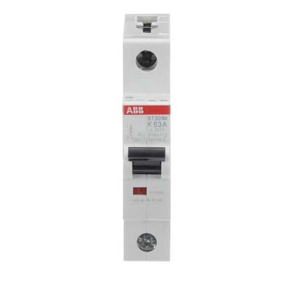 ST201M-K63 Miniature Circuit Breaker - 1P - K - 63 A image 1