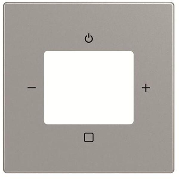 8252-866-101 CoverPlates (partly incl. Insert) Multimedia Stainless steel image 1
