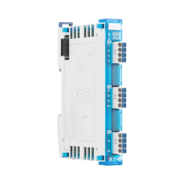 Digital I/O module, 4 digital inputs and 4 digital outputs 24 V DC each, pulse-switching image 13