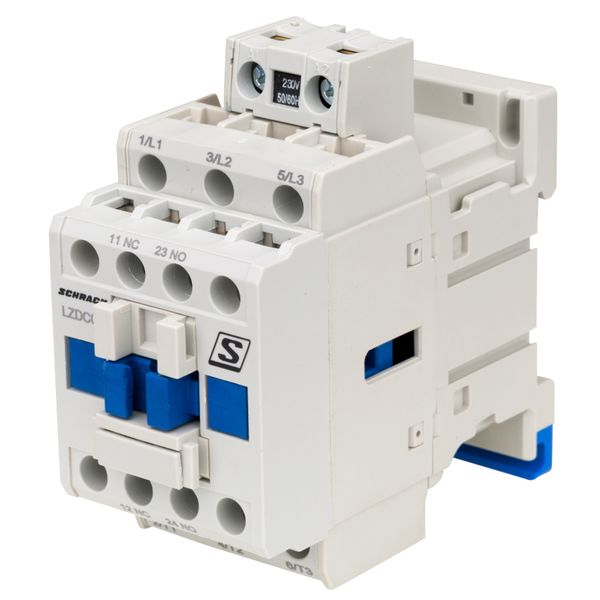 Contactor 3-pole, CUBICO Classic, 4kW, 9A, 1NO+1NC, 230VAC image 7