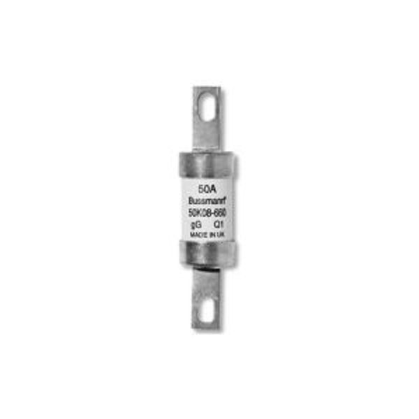 Fuse-link, LV, 50 A, DC 500 V, BS88/A3, 27 x 91 mm, gL/gG, BS image 12