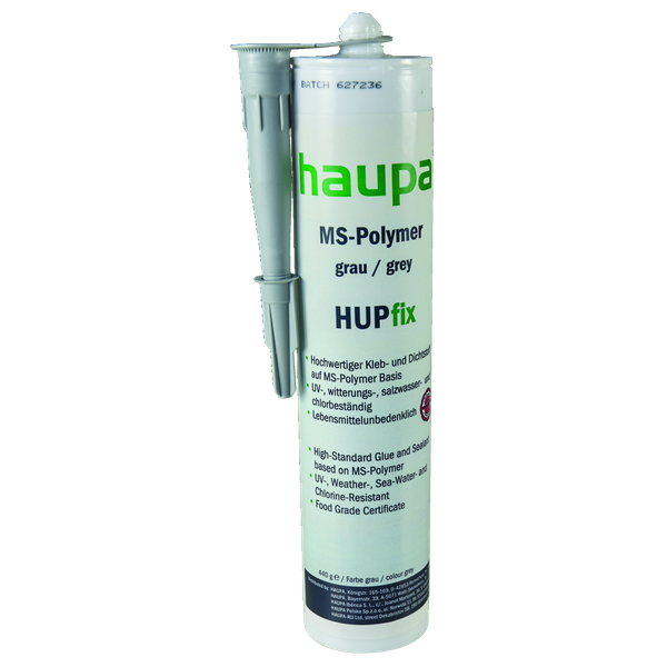 MS polymer HUPfix gray cartridge 310 ml image 1