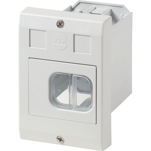 Insulated enclosure, E-PKZ0, H x W x D = 129 x 90 x 115 mm, flush-mounted, + activation membrane image 3