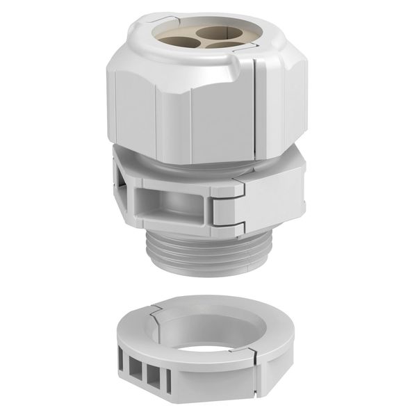 V-TEC TB20 2x4 Cable gland, separable Sealing insert, multiple M20 image 1