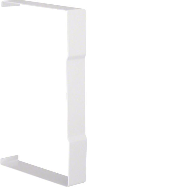 Joint cover for BRS 100x170mm lid 80mm of sheet steel in pure white image 1