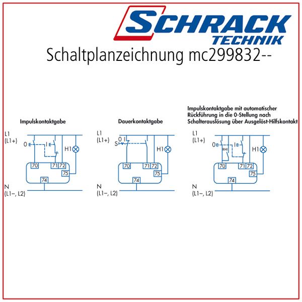 Remote Operator 208-240V AC for MC2 synchr., interlock image 2