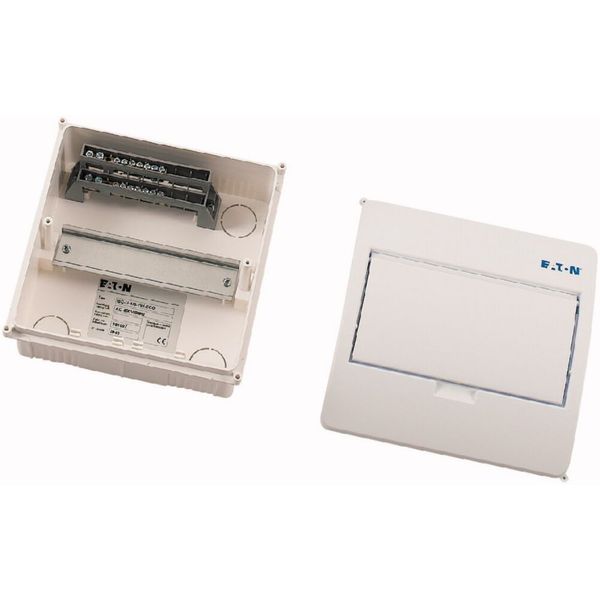 ECO Compact distribution board, flush mounting, 1-rows, 8 MU, IP40 image 7