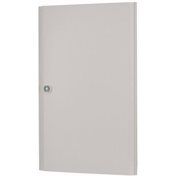 Sheet steel door with rotary door handle HxW=1200x600mm image 1