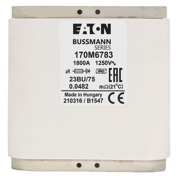 FUSE 1800A 1250V  aR 23BU/75 image 26