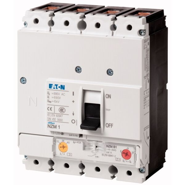 Circuit-breaker 4 pole, 160A image 1