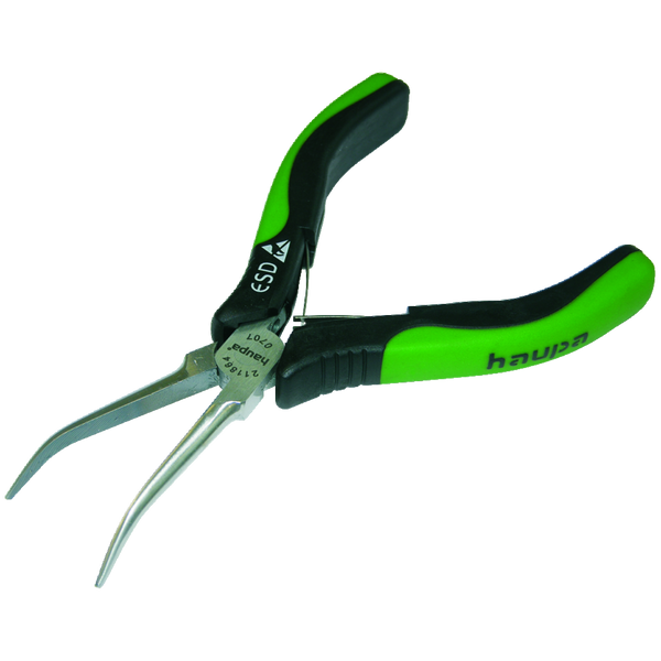 Electronics ESD needle pliers 150 mm 45° image 2