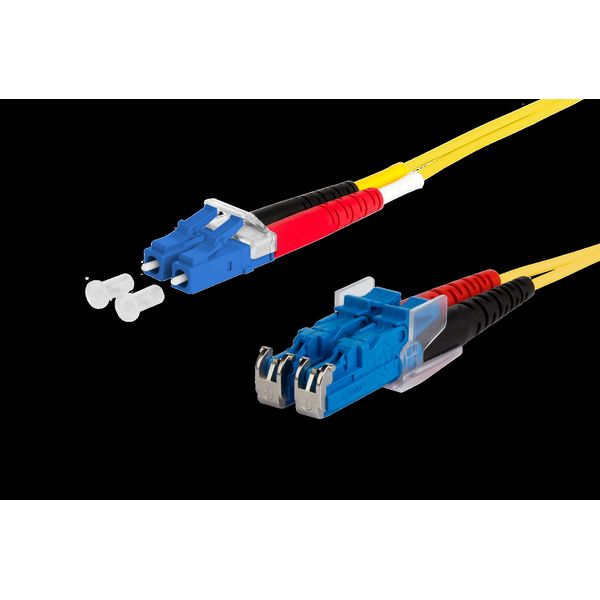 OpDAT patch cord LC-D/E2000-D OS2, 2.0 m image 1