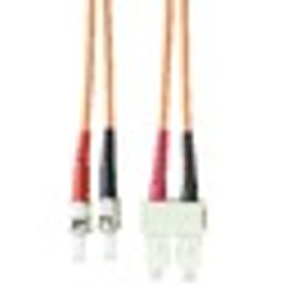 FO Patchcord Duplex ST/SC,50/125æm OM2, LS0H-3, orange, 2.0m image 4