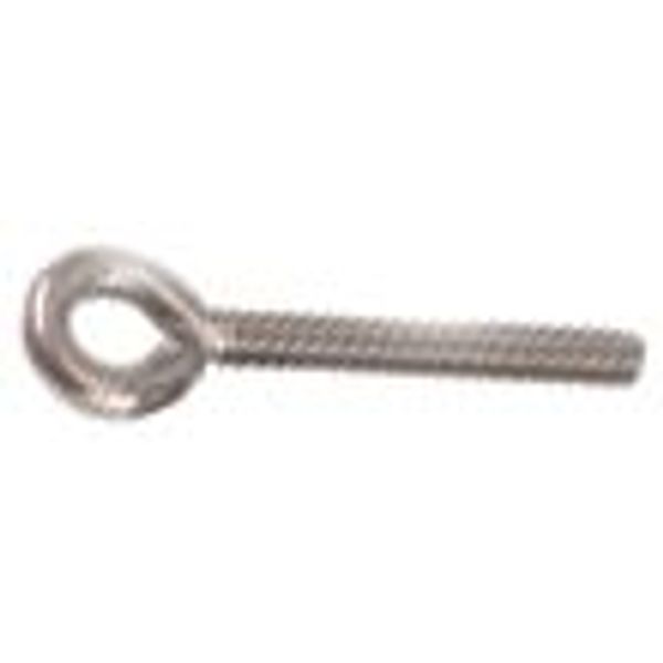 Eyebolt, 304 Stainless Steel, M8 x1.25 Thread, 58mm Length, 12mm Eye image 1