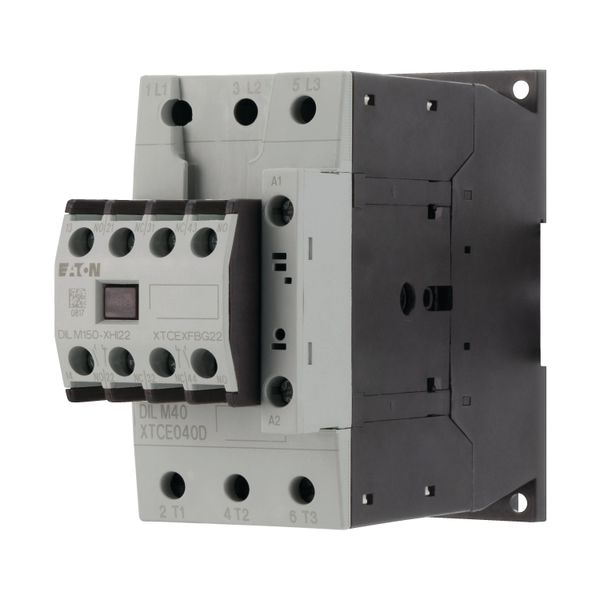 Contactor, 380 V 400 V 18.5 kW, 2 N/O, 2 NC, 400 V 50 Hz, 440 V 60 Hz, AC operation, Screw terminals image 12
