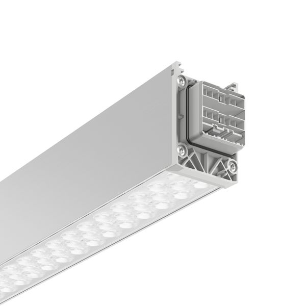 LINEDO, 40 W, 6750 lm, 840, aluminium, on/off Continuous line luminair image 1