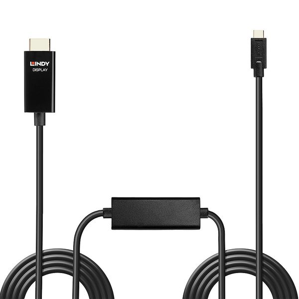 5m USB Type C to HDMI® 4K60 Adapter Cable with HDR Creates reliable 4K connections between a USB Type C equipped computer and an HDMI® display at longer distances image 2