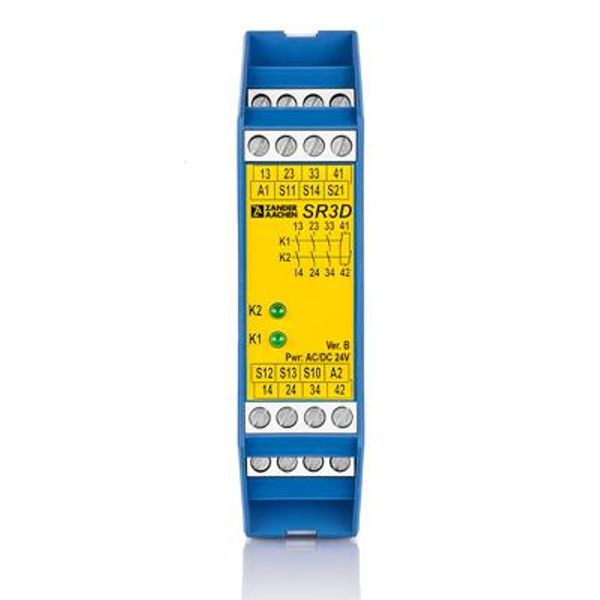 SR3D - 3NO/1NC - safety modules image 1