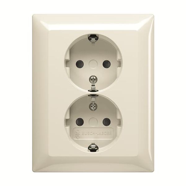 202 EUJB-92 Socket Safety Shutter white - Basic55 image 1