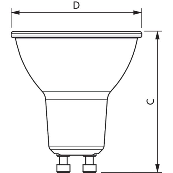 MAS LED spot VLE D 3.7-35W GU10 927 60D image 2