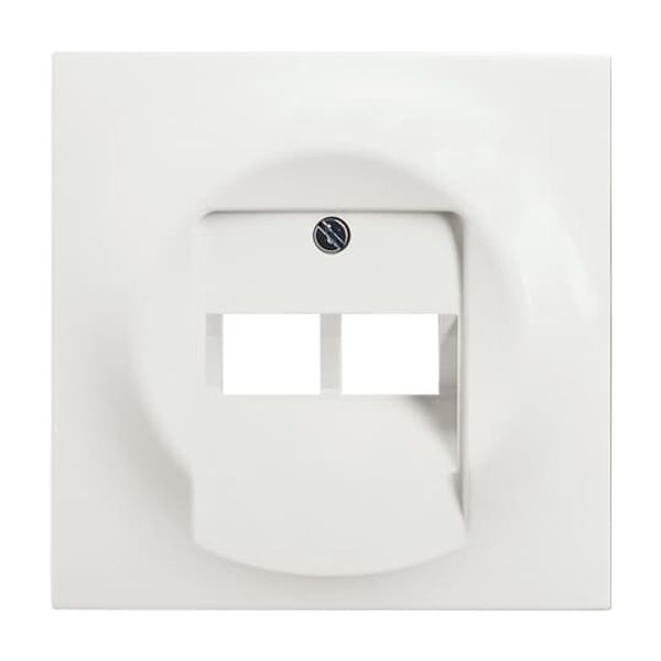 1803-02-774 CoverPlates (partly incl. Insert) carat® studio white matt image 2