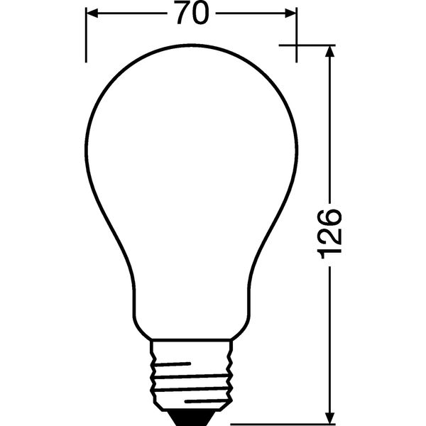 PARATHOM® CLASSIC A 150 17 W/2700 K E27 image 3