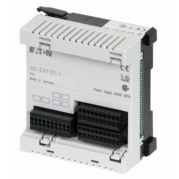Expansion for compact PLC XC-CPU121, 10DI, 8DI/DO(T), 6AI, 2AO image 1