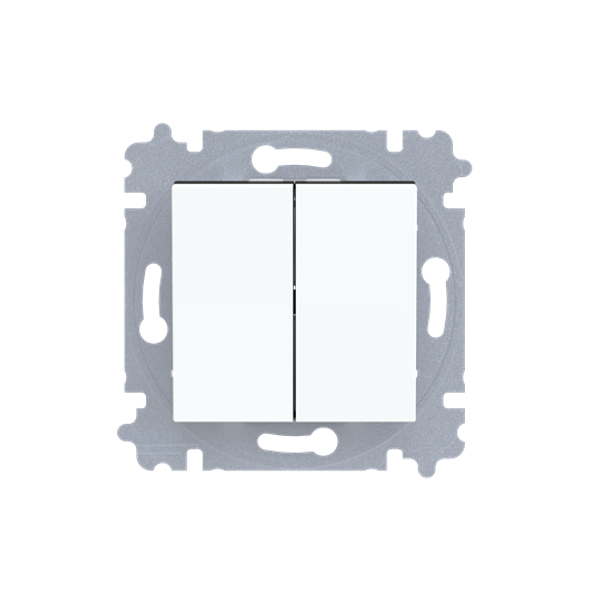 3559H-A87445 62W Flush Mounted Inserts Rocker lever 2 rocker 250 V (Off switch 2x1-pole) image 1