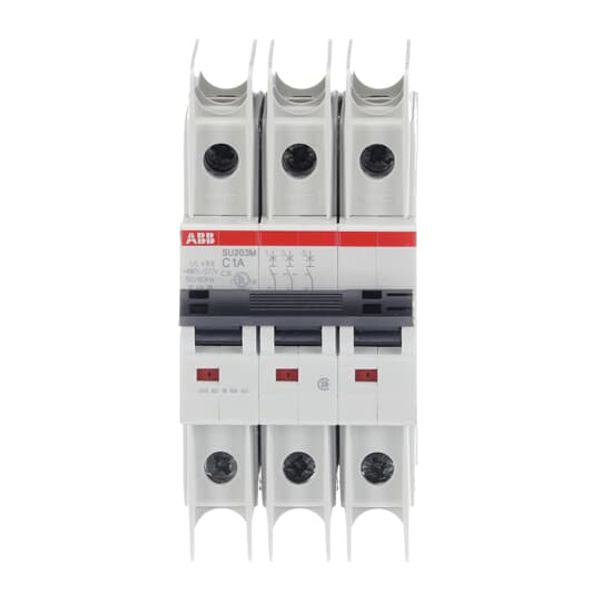 SU203M-C1 Miniature Circuit Breaker - 3P - C - 1 A image 7