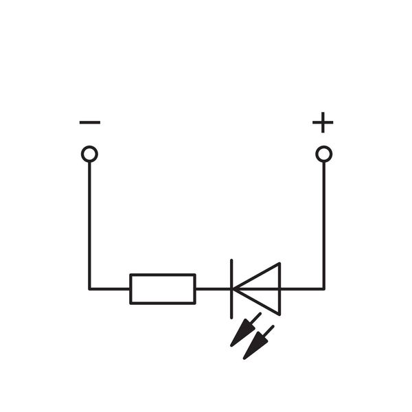 2-pin component carrier block LED (red) 24 VDC gray image 5