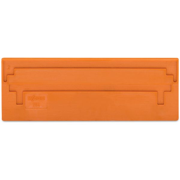 Separator plate 2 mm thick oversized orange image 4