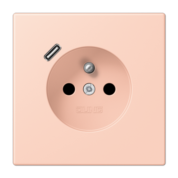 Socket Frz/Belg with USB charger LC32112 LC1520F-18C234 image 1