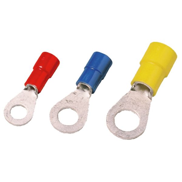 Crimp cable lug for CU-conductor, M 6, 2.5 mm², 1.5 mm² - 2.5 mm², Ins image 2