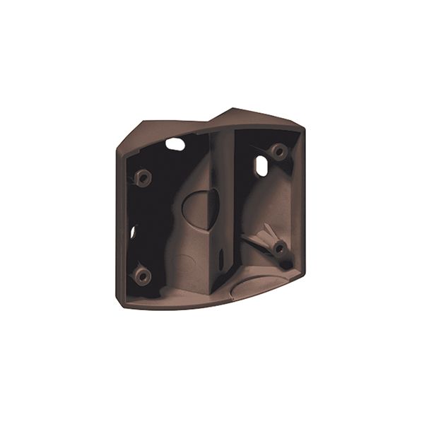 Corner bracket for motion detector series MD, brown image 1