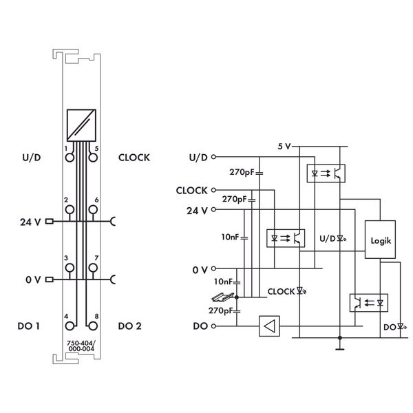 Up/Down Counter Switching Output light gray image 4