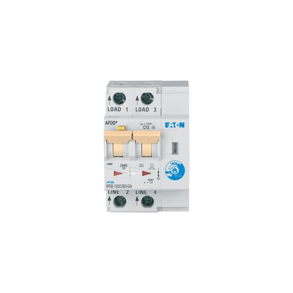 Arc Fault Detection Device, 2p, C, 13 A, 30 mA, type G/A image 9