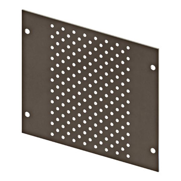 Perforated Mounting Plate width 200mm, 3 Modul Heights image 1