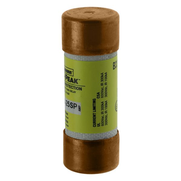 Fuse-link, LV, 25 A, AC 600 V, 21 x 57 mm, J, UL, time-delay image 4