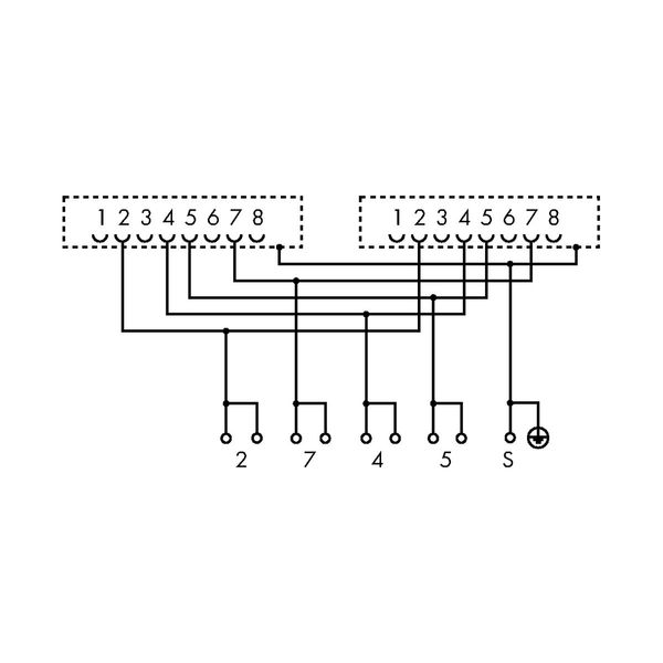 Interface module 2xRJ-45 PCB terminal blocks, double-row image 4