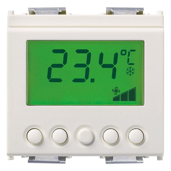 Fan-coil thermostat white image 1