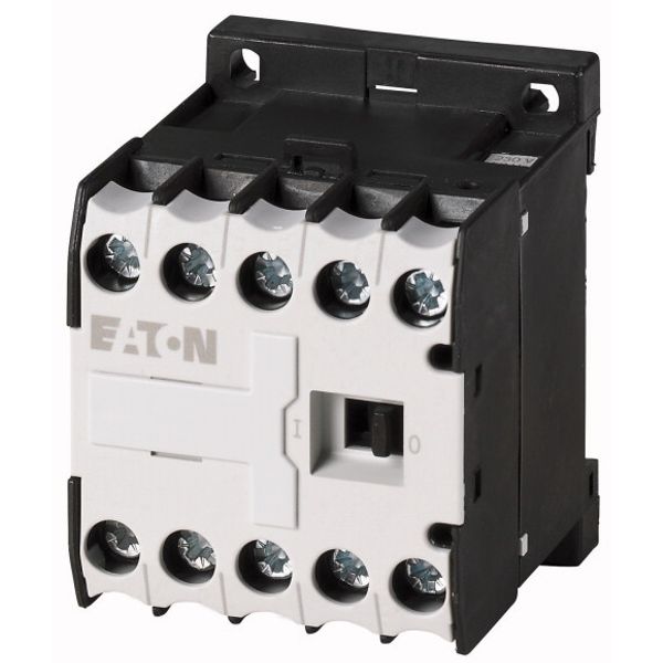 Contactor relay, 380 V 50 Hz, 440 V 60 Hz, N/O = Normally open: 4 N/O, Screw terminals, AC operation image 1