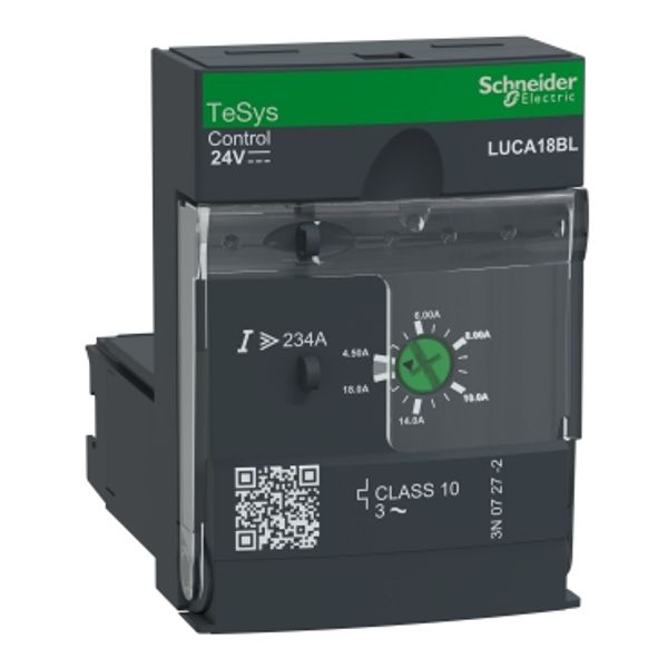 Standard control unit, TeSys Ultra, 4.5-18A, 3P motors, thermal magnetic protection, class 10, coil 24V DC image 4
