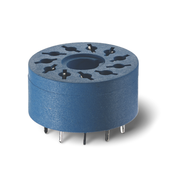 PCB socket blue, diameter 20,5mm.for 60.12 (90.14) image 1