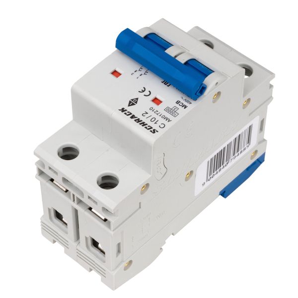 Miniature Circuit Breaker (MCB) AMPARO 10kA, C 10A, 2-pole image 4